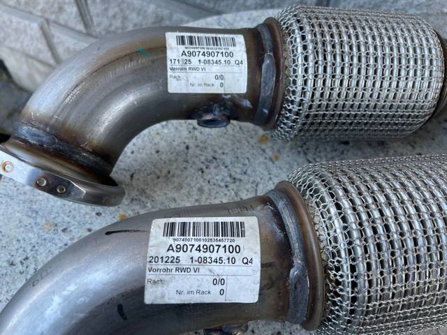 A9074907100 Mercedes Труба выхлопная от катализатора