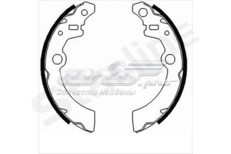 Колодки тормозные задние барабанные STARLINE BC09070
