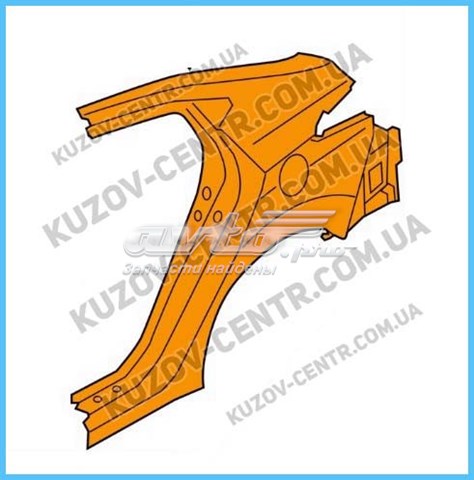 Боковая часть задняя левая FPS FP3228511 цена, от 185.70 USD