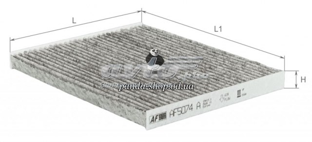 Купить AF5074A Alpha Filter Фильтр салона угольный