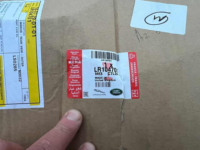 LR104701 Land Rover 