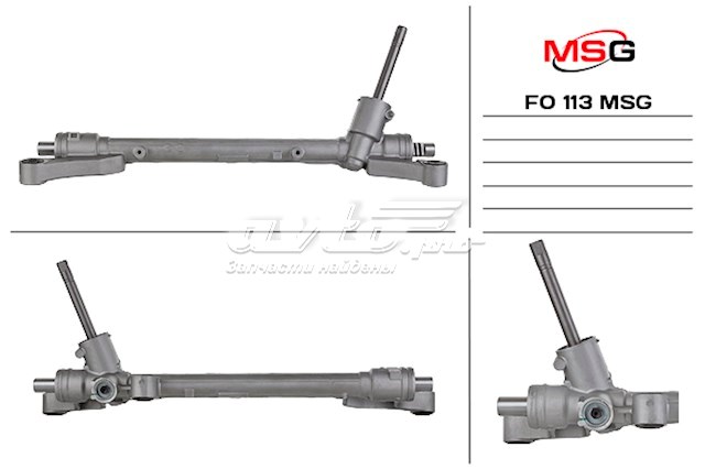 DF9532110A Mazda cremalheira da direção