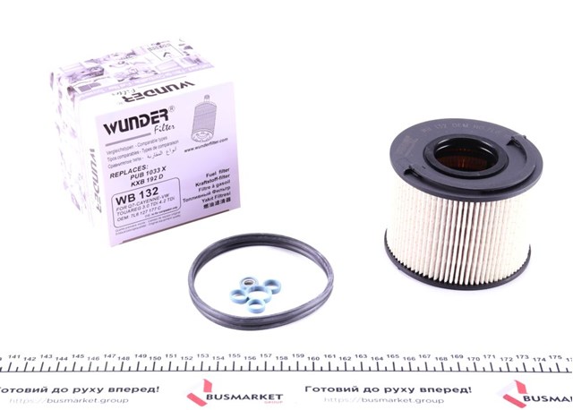 WB 132 Wunder filtro de combustível