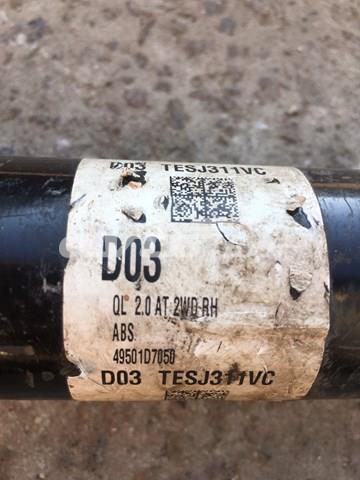 Привод передний правый Hyundai/Kia 49501D7050 цена, от 163.84 USD