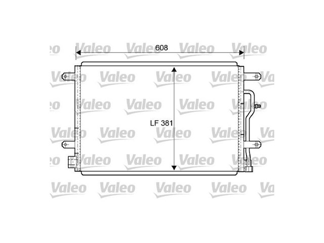 Конденсер 818190 VALEO