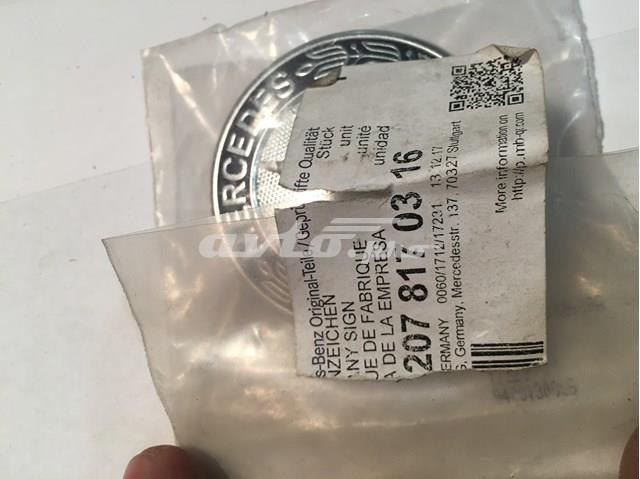 2078170316 MERCEDES Emblema de capó original y equivalente