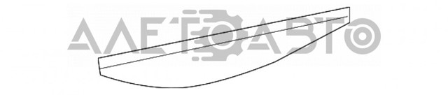 Правый катафот заднего бампера FP7432F6P FPS