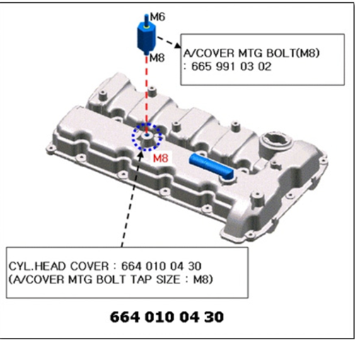  6640100430 Ssang Yong