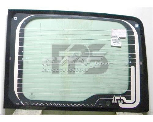 Vidro de porta de bagageiro batente esquerda para Fiat Doblo (152)