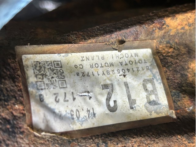  Redutor do eixo traseiro Toyota Land Cruiser PRADO SUV (J150) (2009 - 2026) PRADO