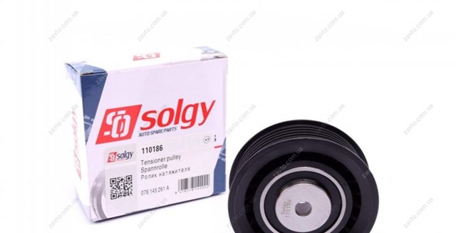 110186 Solgy Ролик натяжителя ремня агрегатов