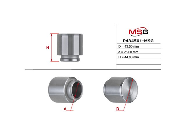 РМК рульовго механізму AU9018KIT MS GROUP