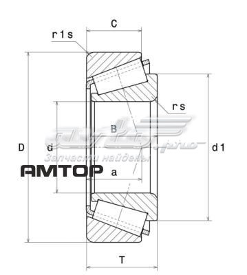 HR32005XJ NSK Подшипник задней ступицы внешний