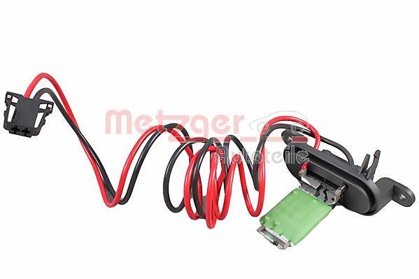 Резистор (сопротивление) вентилятора печки (отопителя салона) Metzger 0917366