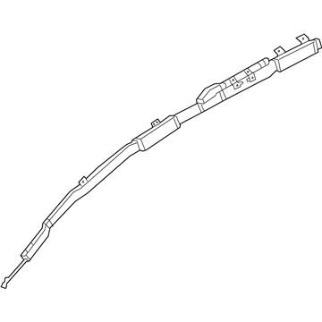 Шторка боковая, левая 85010A7000 Hyundai/Kia