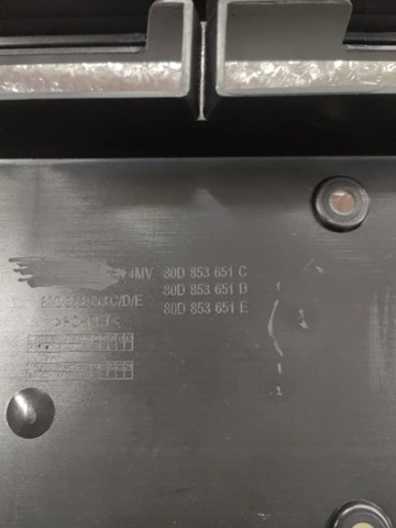 Облицовка радиатора VAG 80A853651C цена, от 127.12 USD