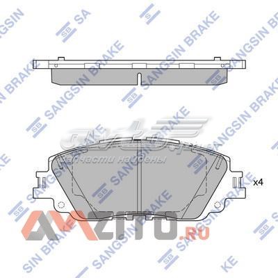 Колодки Sangsin SP4275 цена, от 28.89 USD