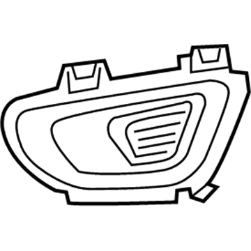 86526C6000 Hyundai/Kia Правая решетка переднего бампера