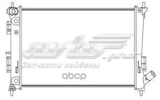 Радиатор охлаждения двигателя Luzar LRC08M0 цена, от 53.76 USD