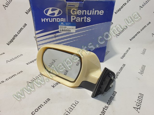 Зеркало заднего вида, левое Hyundai/Kia 876103L310 цена, от 55.83 USD
