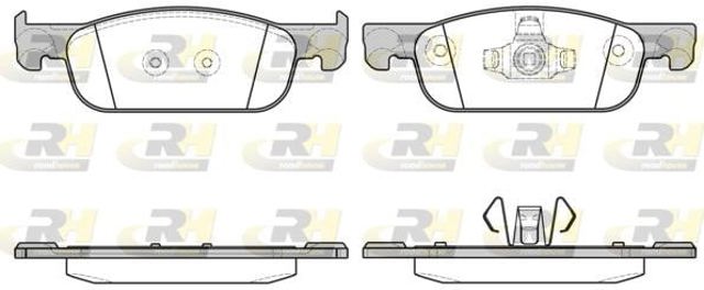 Передние тормозные колодки 2171800 Road House