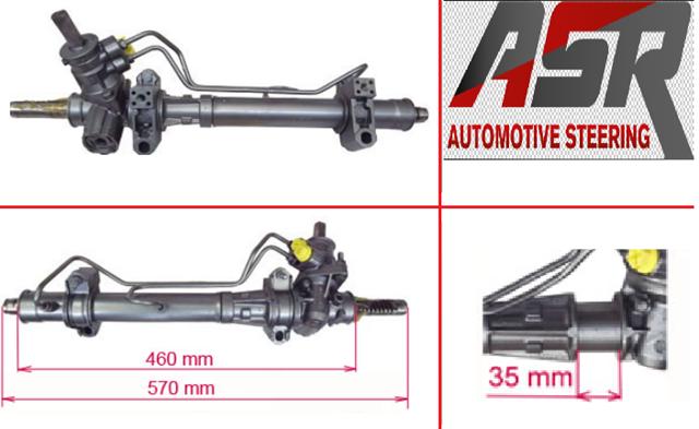 7701470744 Renault (RVI) cremalheira da direção