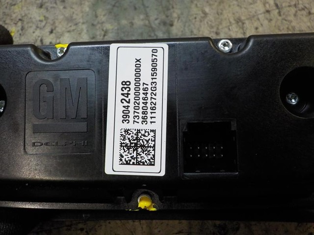  Unidade de controlo dos modos de aquecimento/condicionamento Opel Astra K carrinha (2015 - 2022) K