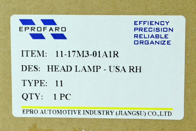 Купить 00000074194 EPROFARO Фара основная правая
