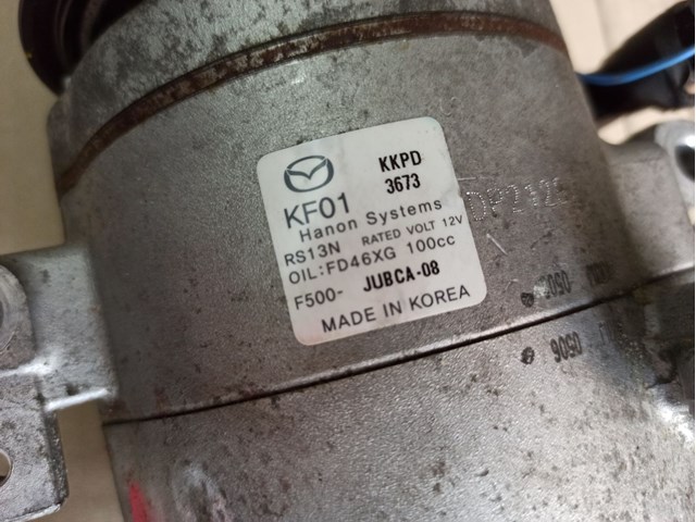 Компрессор системы кондиционирования Mazda KF0161450A цена, от 146.73 USD