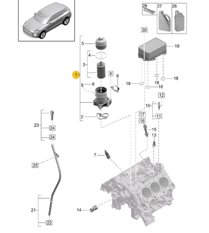  PAB115401 Porsche