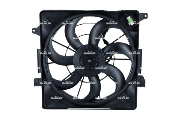 Купить 253802S000 Doowon Диффузор вентилятора в сборе с мотором и крыльчаткой