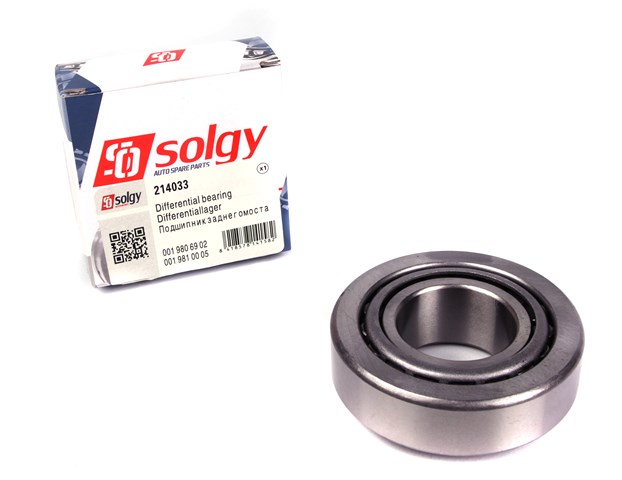 214033 Solgy Подшипник хвостовика заднего моста внутренний
