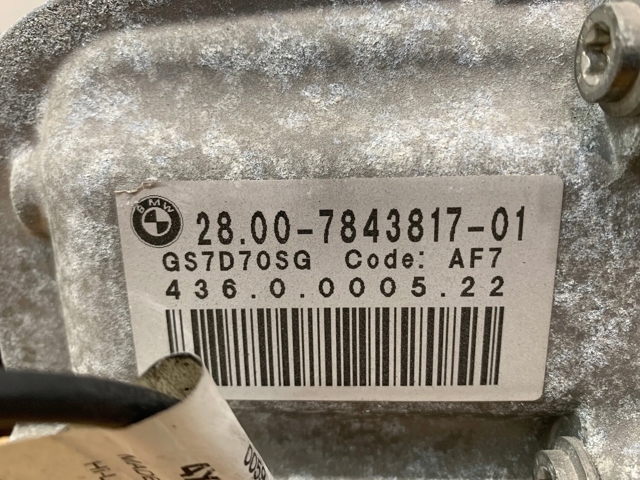 28007843825 BMW Автоматическая коробка передач