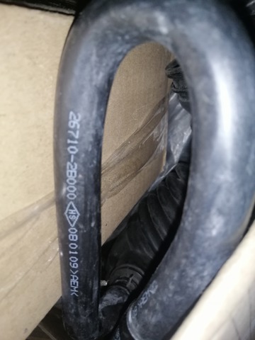 Cano derivado de ventilação de cárter (de separador de óleo) para Hyundai I30 (FD)