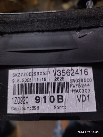 Приборная доска (щиток приборов) VAG 1Z0920910B цена, от 11.29 USD