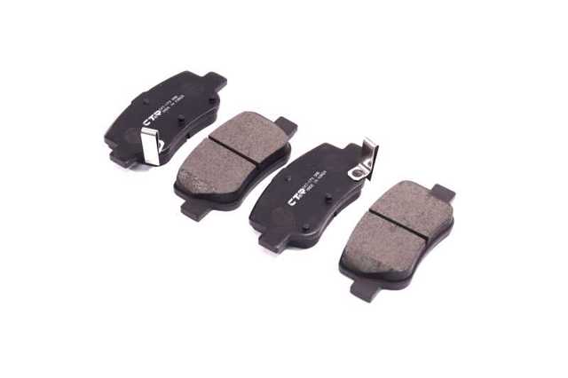 Задние тормозные колодки GK1192 CTR