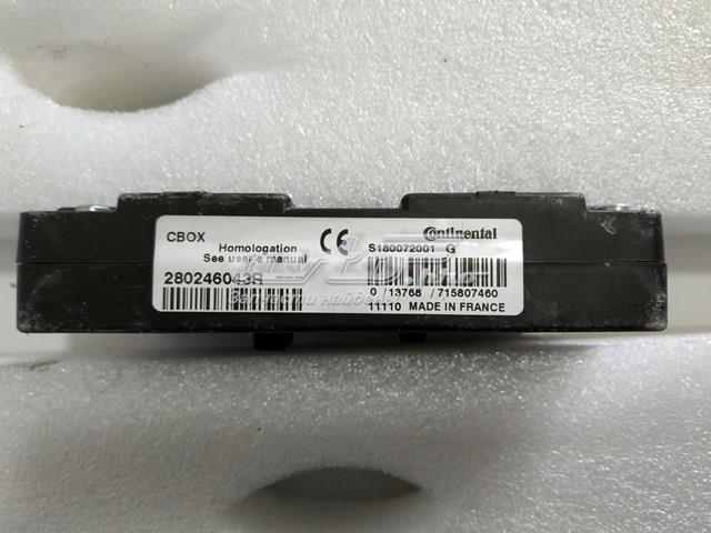 Блок управления мультимедийный 280246043R Renault (RVI)