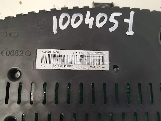 Панель приборов 5J0920810B VAG