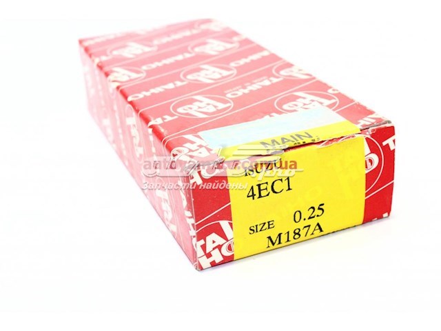 M187A025 Taiho folhas inseridas principais de cambota, kit, 1ª reparação ( + 0,25)