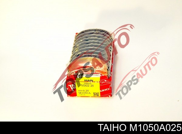 Вкладыши коленвала коренные, комплект, 1-й ремонт (+0,25) M1050A025 Taiho