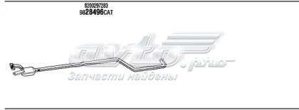 конвертор - катализатор NS53006K Преобразователь отработавших газов VENEPORTE NS53006K