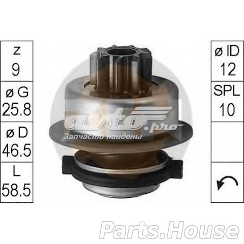 Roda-livre do motor de arranco ZEN ZN0579 preço, a partir de 20,03 USD