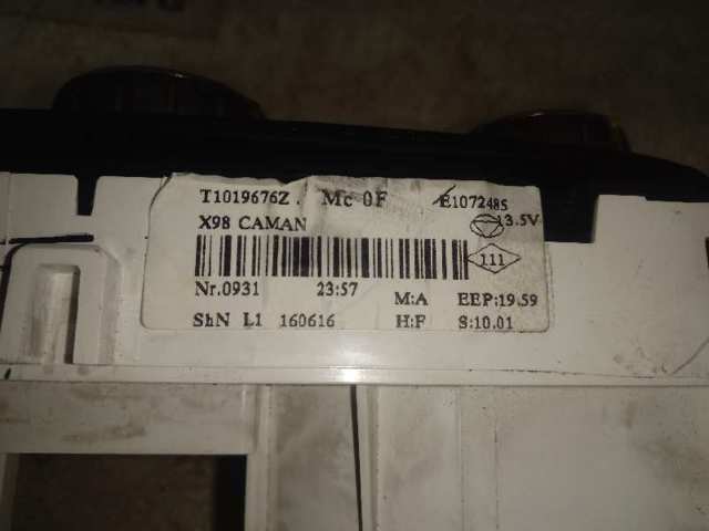 Купить 272705324R Renault (RVI) Блок управления печкой