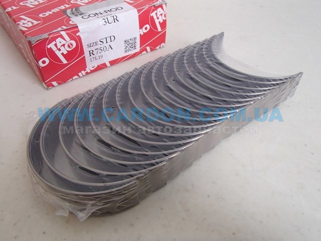 Купить R750ASTD Taiho Вкладыши коленвала коренные, комплект, 1-й ремонт (+0,25)