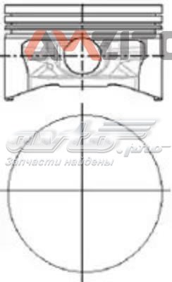 87-429407-00 Nural pistão do kit para 1 cilindro, 2ª reparação ( + 0,50)