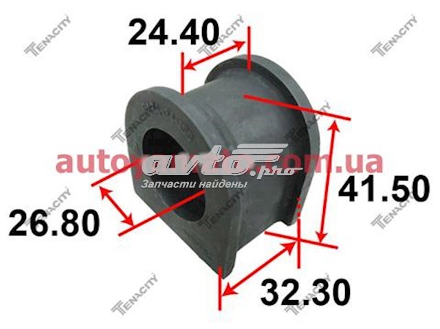 Втулка переднего стабилизатора ASBMA1006 Tenacity
