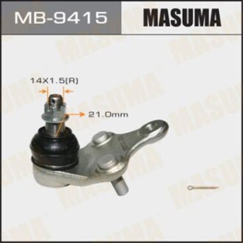 MB9415 Masuma Палец шаровой нижний