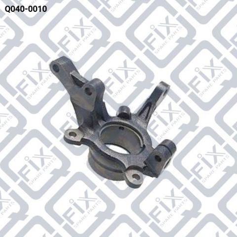 Кулак поворотный передний правый Q-fix Q0400010