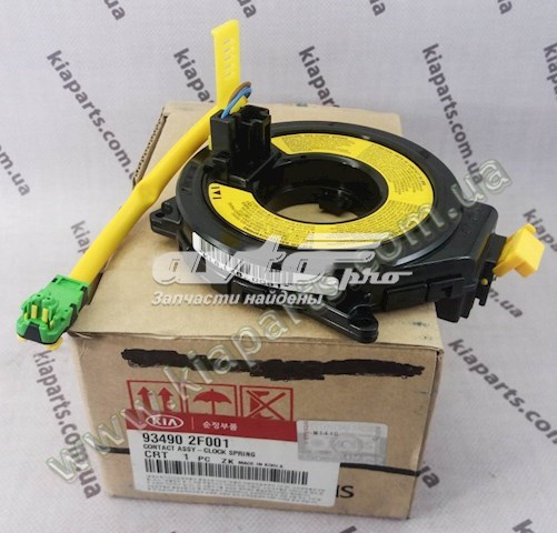 934902F001 Hyundai/Kia Anel AIRBAG de contato, cabo plano do volante