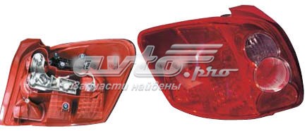 Фонарь задний левый Depo/Loro/Abakus 21219Q6LLDUE